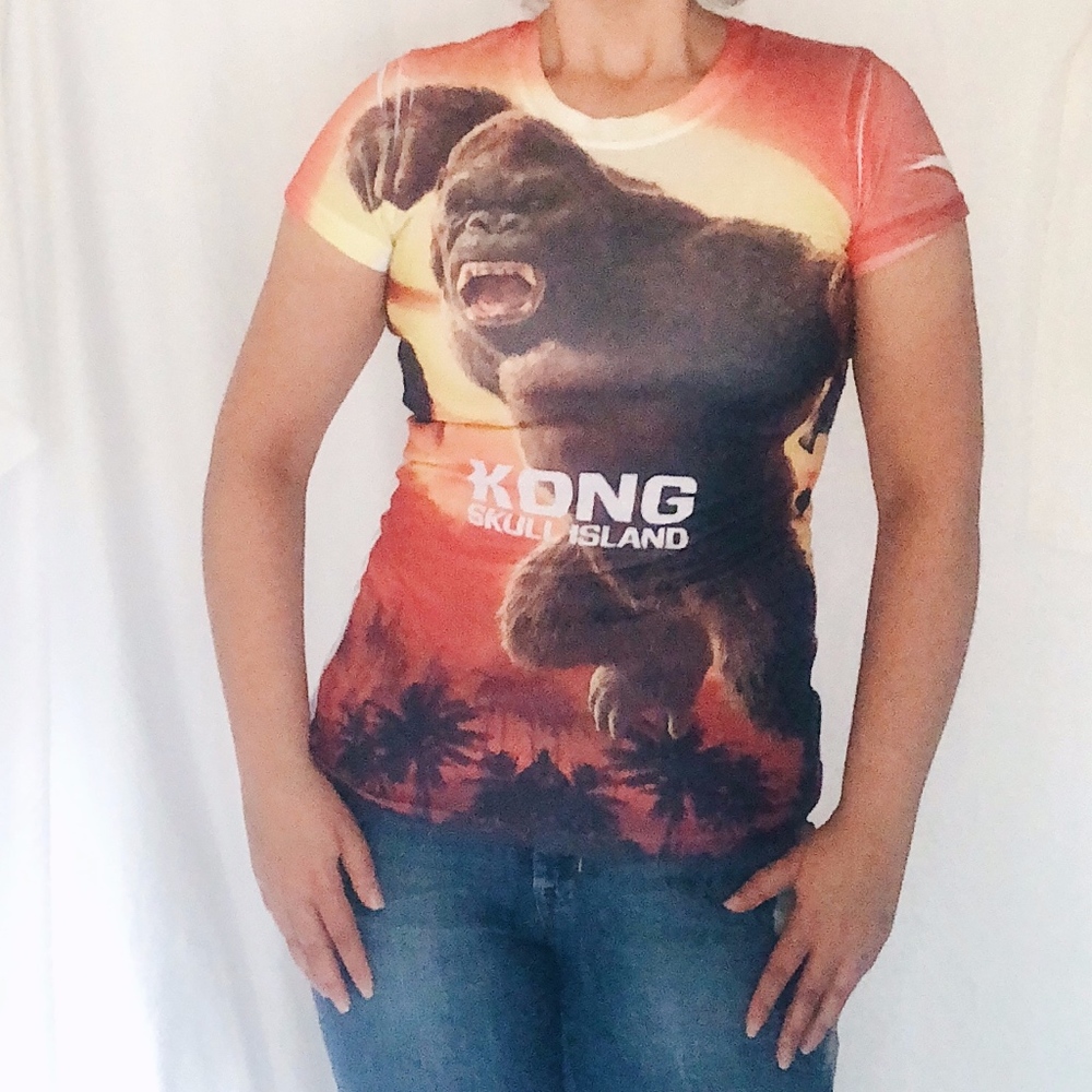 KONG Skull Island Graphic Fitted Tee